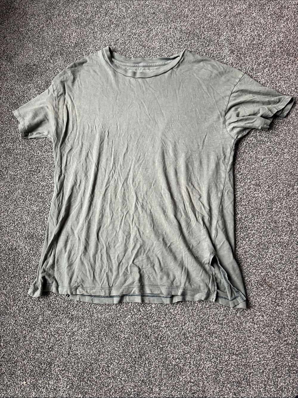 American Eagle Short Sleeve Tee - Olive Green